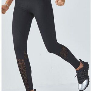 Fabletics Avon Legging Size: S / Regular | 27 Color: BLACK/BLACK RO